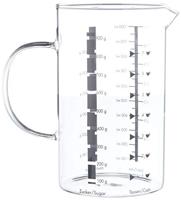 KUCHENPROFI - Keukenhulpen - Glazen maatbeker 1,0l - thumbnail