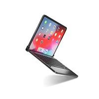 Brydge 11.0 Pro, hoogwaardig bluetooth-toetsenbord van aluminium, Duitse lay-out QWERTZ, voor de iPad Pro 11.0, inclusief magnetische iPad Cover, space grijs - thumbnail