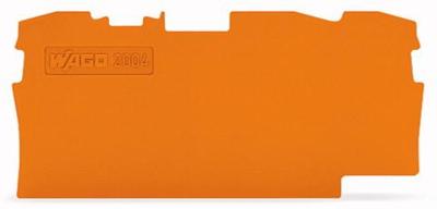 WAGO 2004-1392 Afsluit- en scheidingsplaat Oranje 1 stuk(s)