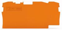 WAGO 2004-1392 Afsluit- en scheidingsplaat Oranje 1 stuk(s) - thumbnail