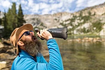 LifeStraw Peak Series Collapsible Squeeze Bottle 650Ml Drinkfles Met Waterfilter
