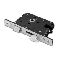 DX Veiligheids insteekslot met haakschoot SKG** profielcilindergat 55mm met ronde voorplaat - thumbnail