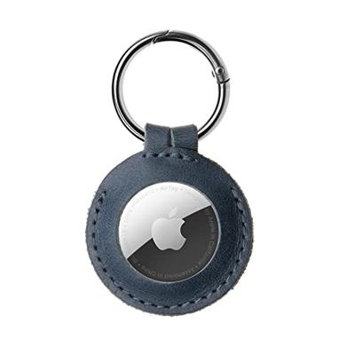 FIXED Leather Case for AirTag blue