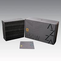 Azza PSAZ-850G14 power supply unit 850W Zwart - thumbnail
