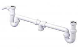 Wiesbaden Mcalpine 5537 Duplexsifon+Wasm.6/4&apos;&apos;