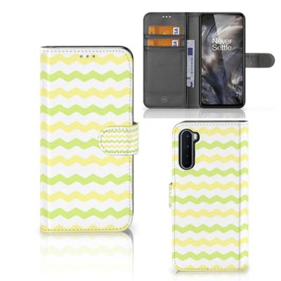 OnePlus Nord | Telefoon Hoesje | Waves Yellow