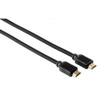 Hama HDMI Kabel Verguld 1.5 m Zwart - thumbnail