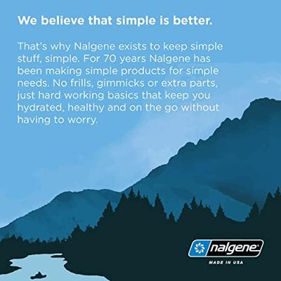 Nalgene Wide-Mouth Sustain 1L Drinkfles Cotton 1L