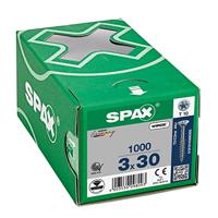 SPAX 880910190030030 R 88091 Senkkopf/T-STAR TG Verzonken houtschroef 3 mm 30 mm T-STAR plus Staal WIROX 1000 stuk(s) - thumbnail
