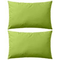 VidaXL Buitenkussens 60x40 cm appeltjesgroen 2 st - thumbnail