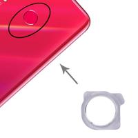 Vingerafdruk beschermer ring voor Huawei Nova 4 (zilver) - thumbnail
