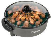 Bestron AHP1500Z Elektrische Hapjespan 1500W Donkergrijs - thumbnail