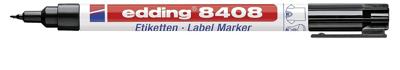 Viltstift edding 8408 schoenen rond 0.75mm zwart