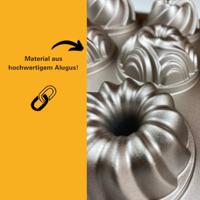 Birkmann Muffinvorm / Bakvorm Contoura 12-vorm Violet - Gietaluminium - ø 8 cm - thumbnail