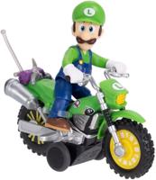 The Super Mario Galaxy Movie Action Figures - Motorcycle Luigi - thumbnail