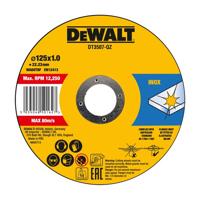 DeWALT DT3507 Doorslijpschijven 125x22.2x1mm. RVS / INOX VE=10 - thumbnail
