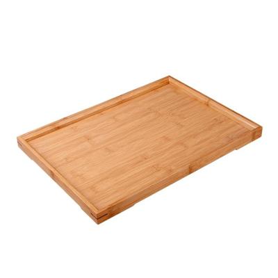 Bamboe rechte hoek thee tray thee tafel grootte: 44x32cm Bamboe rechte hoek thee tray thee tafel grootte: 44x32cm