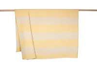 David Fussenegger David Fussenegger RIVA cotton plaid Milano Stripes Blended 210x220 cm Senf - thumbnail