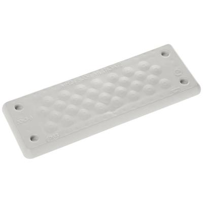 Trelleborg MH-24 F 30-1 LIGHT GREY UL94 V-0 IP65 TPE Screw Doorvoerplaat TPE Grijs 1 stuk(s)