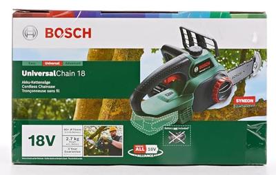 BOSCH UniversalChain 18 draadloze kettingzaag - Eén gereedschap zonder batterij - thumbnail