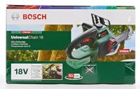 Bosch Groen UniversalChain 18 Accu kettingzaag | 18 V | zonder accu&apos;s en lader - 06008B8001 - thumbnail