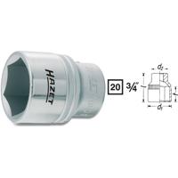 HAZET Dopsleutel 1000-41 · 3/4 inch (20 mm) vierkant hol · Buiten-zeskant-profiel · SW 41 mm - thumbnail