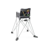 BRIGHT STARS Pop N Dine - Kinderstoel voor babymaaltijden, opvouwbaar, draagbaar, reisformaat, lichtgewicht, gemakkelijk schoon te maken, draagtas inbegrepen - thumbnail