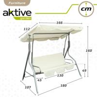 Schommelstoel Aktive 180 x 160 x 107 cm - thumbnail