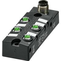 Phoenix Contact SACB- 4/3-L-M12-M8 HD 1197405 Sensor/actuator box M8-verdeler met metalen schroefdraad 1 stuk(s) - thumbnail