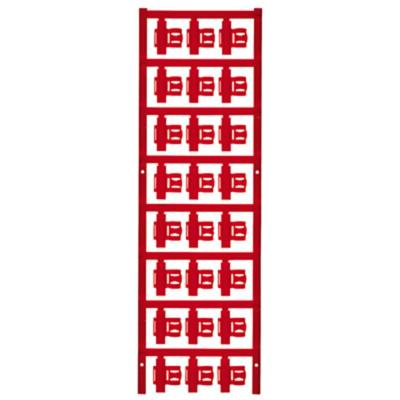 Weidmüller 1062080000 SFC 2.5/21 MC NE RT Kabelmarkeringdrager Montagemethode: Vastklemmen Markeringsvlak: 5.80 x 21 mm Rood Aantal markeringen: 120 120 stuk(s)