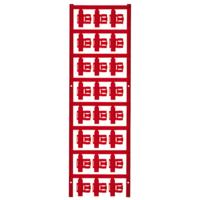 Weidmüller 1062080000 SFC 2.5/21 MC NE RT Kabelmarkeringdrager Montagemethode: Vastklemmen Markeringsvlak: 5.80 x 21 mm Rood Aantal markeringen: 120 120 stuk(s) - thumbnail