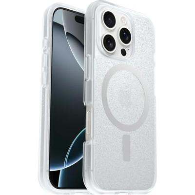 Otterbox React Backcover Apple iPhone 16 Pro Stardust Inductieve lading, MagSafe compatible Otterbox React Backcover Apple iPhone 16 Pro Stardust Inductieve lading, MagSafe compatible