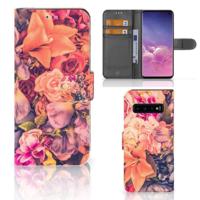 Samsung Galaxy S10 Hoesje Bosje Bloemen - thumbnail