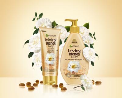Garnier Garnier Loving Blends Body Milk Argan Camelia Oil (250ml) Garnier Garnier Loving Blends Body Milk Argan Camelia Oil (250ml)