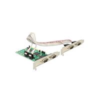 DeLOCK PCI Card 4x Serial interface kaart - thumbnail