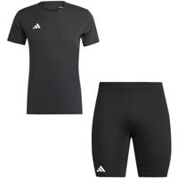 adidas Adizero T-Shirt Short Set Heren - thumbnail