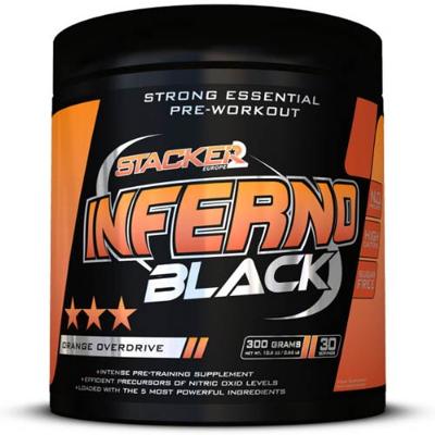 Stacker2 Inferno Black Orange Overdrive (300 g) Stacker2 Inferno Black Orange Overdrive (300 g)