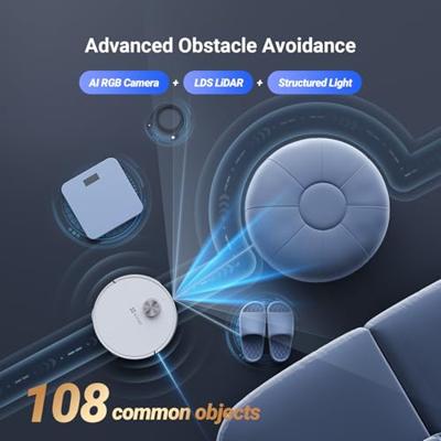 Ezviz RS20 Max schoonmaakrobot 0,35 l Zonder zak Wit