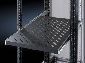 Rittal apparaatlegbord, uittrekbaar, 482,6 mm (19 inch), 1,5 HE, 600-900 mm 5501.725
