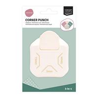 Vaessen Creative • 3-in-1 hoekpons diagonaal 5-10-15mm - thumbnail