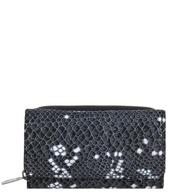 Cowboysbag Portemonnee Purse Garnet X Bobbie Bodt Croco Black