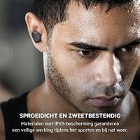 Belkin AUC001btBK SoundForm True Wireless Earbuds (Bluetooth-oordopjes voor iPhone, Samsung, Google, bedieningsknoppen, draagbaar oplaadhoesje, 24 uur luistertijd, ruisisolatie, zweetbestendig, zwart),Eén maat - thumbnail