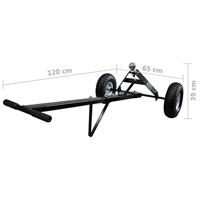Handtrailer 275kg - thumbnail