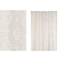 Gordijn Home ESPRIT Beige Polyester 140 x 260 x 260 cm - thumbnail