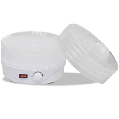 VidaXL Voedseldroger met 6 stapelbare lades rood