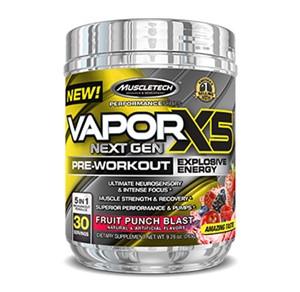 MuscleTech Vapor X5 Next Gen Fruit Punch Blast (228 g)