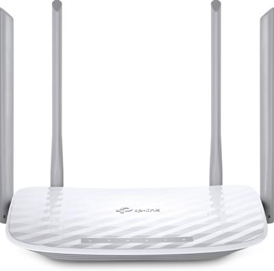 TP-Link AC1200 Wireless Dual Band Wi-Fi Router, Wi-Fi Speed Up to 867 Mbps/5 GHz + 300 Mbps/2.4 GHz, 4+1 Fast Ports, Single-Core CPU, Parental Control, Easy setup (Archer C50)