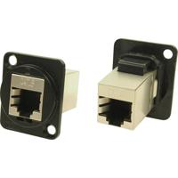 Cliff CP30222SMB CP30222SMB XLR-adapter UTP RJ45 Cat6 Adapter, inbouw 1 stuk(s) - thumbnail