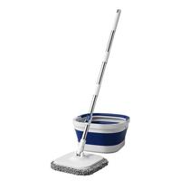 Nexxt Opvouwbare Spin Mop Set - Verstelbare Steel - Zwart - thumbnail