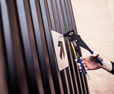 Klinknagelpistool Rapid RP 60 Multi Handboek Draaiende kop